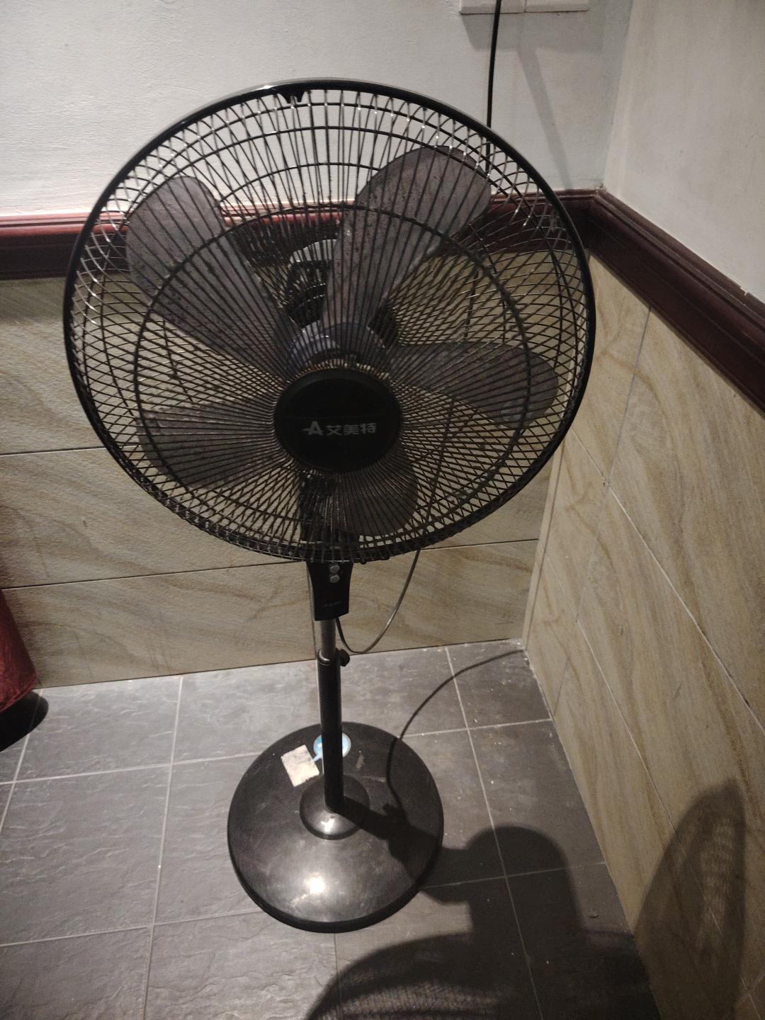 闲置的一支艾美特风扇3