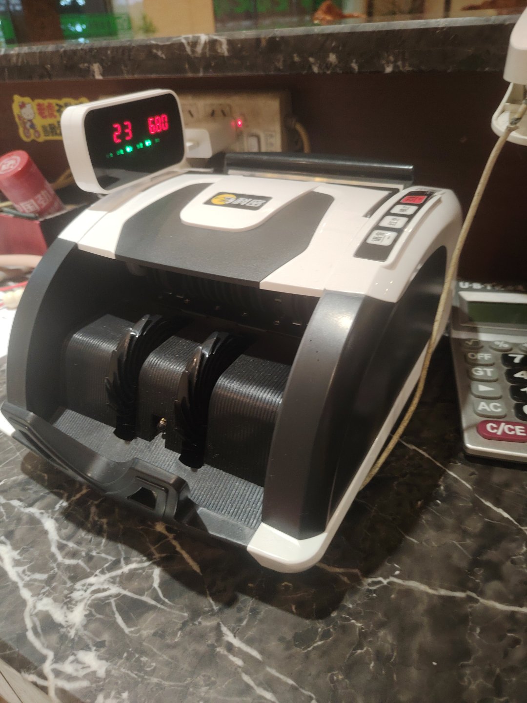 闲置二手科密点钞机转让2